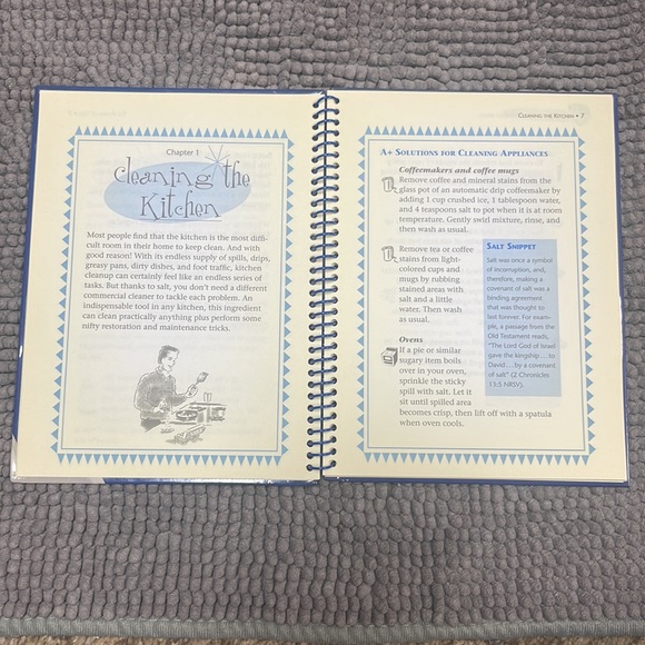 Over 100 Helpful Household Hints Salt hardcover book - Picture 6 of 12